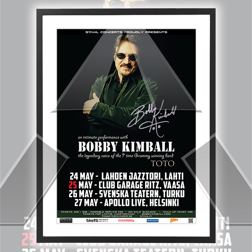 Bobby Kimball ★ An Intimate Performance 2012 (tour poster - 3 variations)