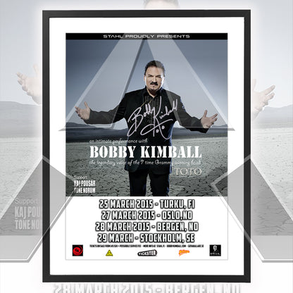 Bobby Kimball ★ An Intimate Performance 2015 (tour poster - 3 variations)
