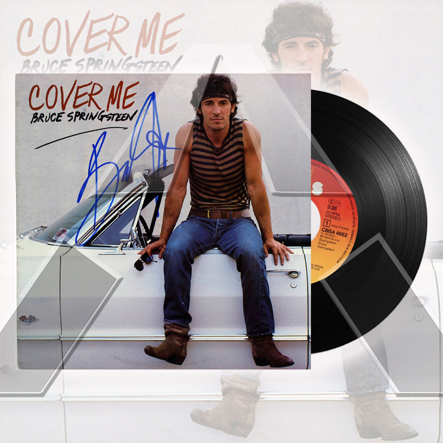 Bruce Springsteen ★ Cover Me (vinyl single - 2 variations)