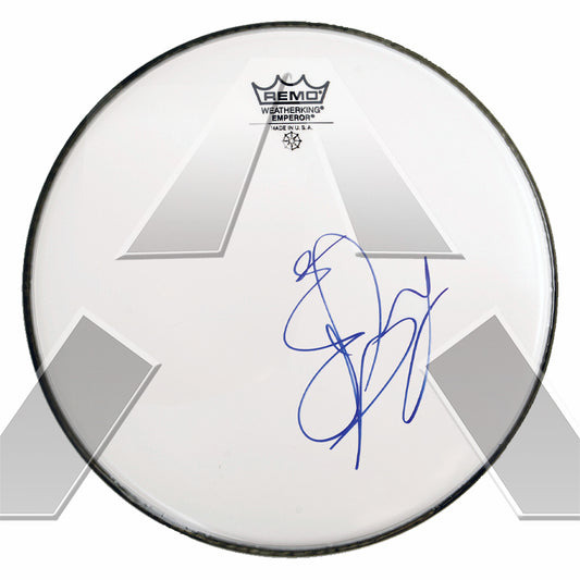 Charlie Watts ★ Drumhead (signed)