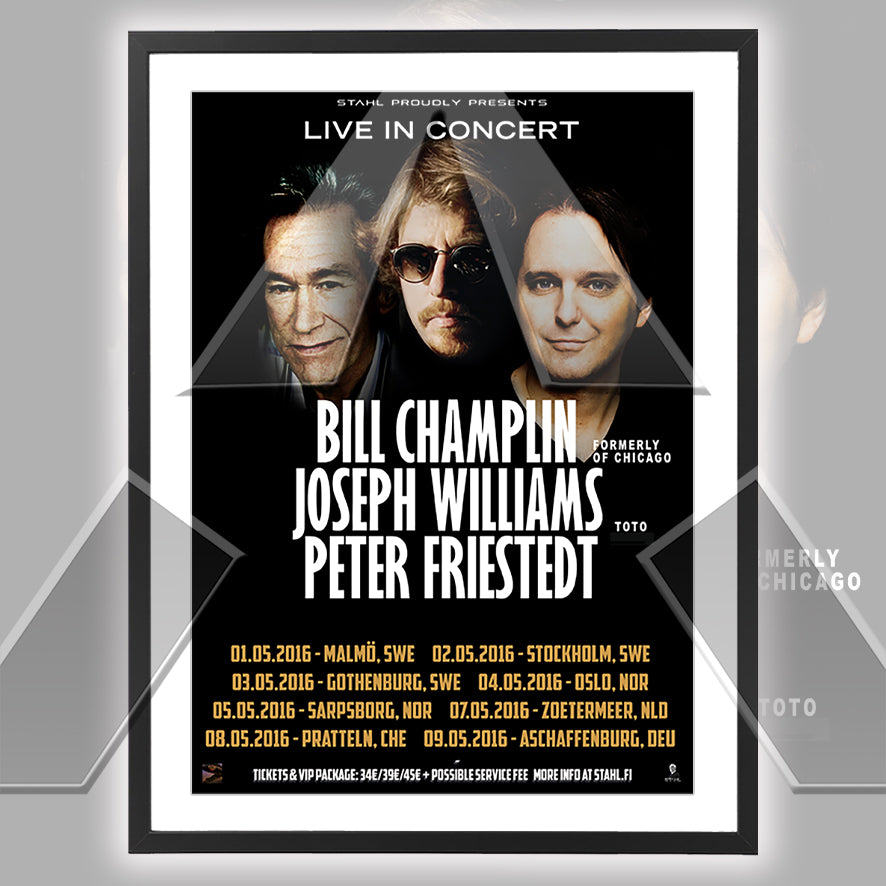 CWF ★ Live in Concert 2016 (tour poster)