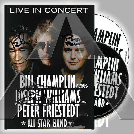 Champlin Williams Friestedt ★ Live in Concert (cd album & dvd - 2 versions)