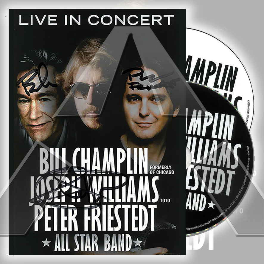 Champlin Williams Friestedt ★ Live in Concert (cd album & dvd - 2 versions)