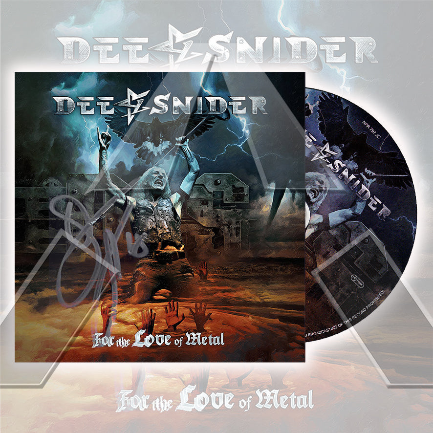 Dee Snider ★ For The Love of Metal (cd album - EU NPR797JC)