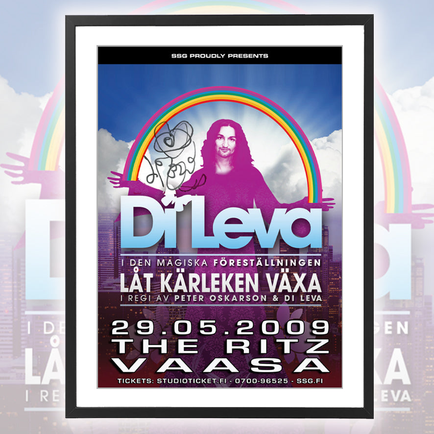 Di Leva ★ Vaasa Finland 2009 (tour poster  - 3 variations)