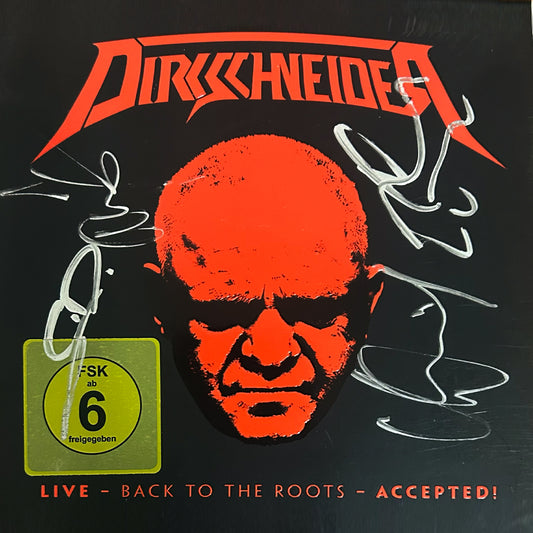 Dirkschneider ★ Live - Back to the Roots Accepted! (cd album  - 2 variations)