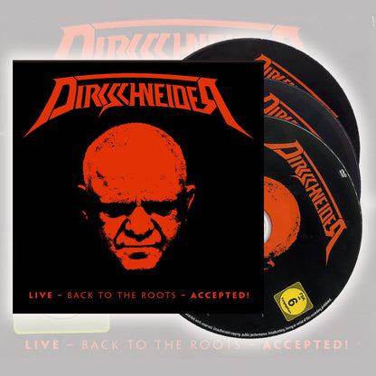 Dirkschneider ★ Live - Back to the Roots Accepted! (cd album  - 2 variations)