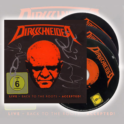 Dirkschneider ★ Live - Back to the Roots Accepted! (cd album  - 2 variations)