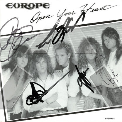 Europe ★ Open Your Heart (vinyl single - 2 variations)