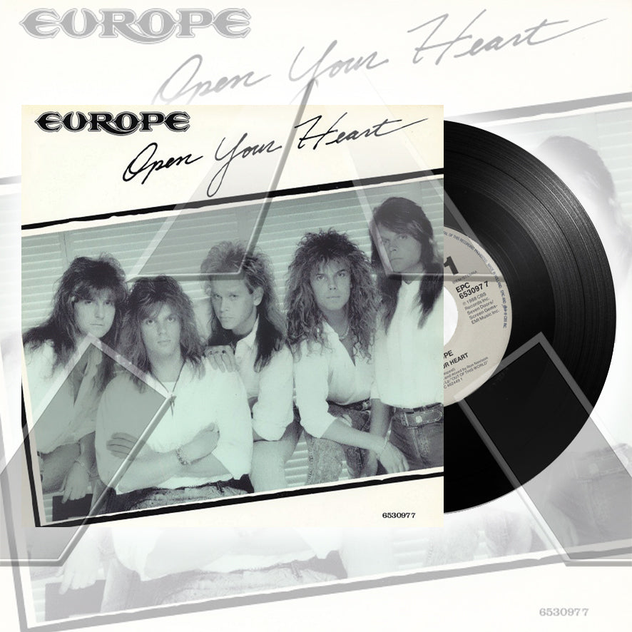 Europe ★ Open Your Heart (vinyl single - 2 variations)