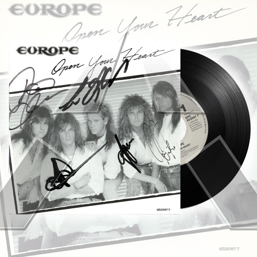 Europe ★ Open Your Heart (vinyl single - 2 variations)