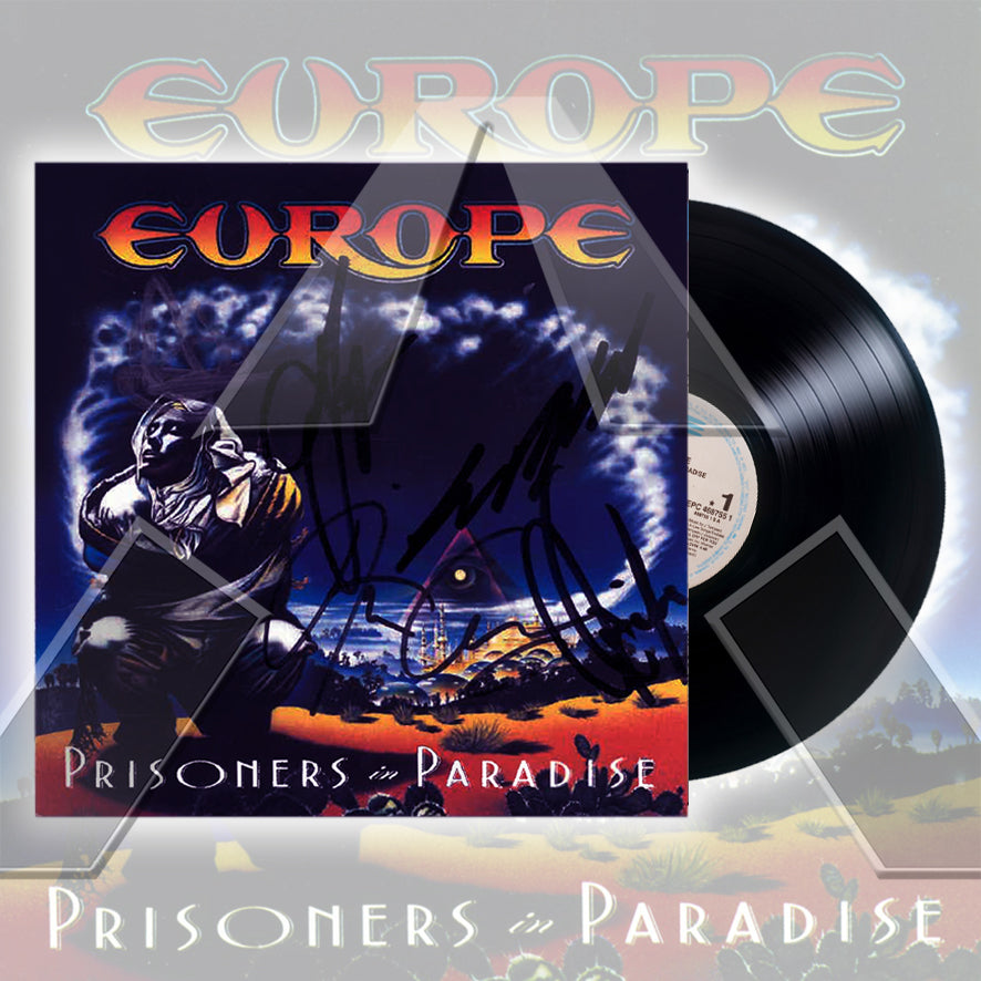 Europe ★ Prisoners in Paradise (cd & vinyl album - 5 variations)