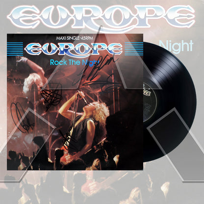 Europe ★ Rock The Night (vinyl maxi single - 2 versions)