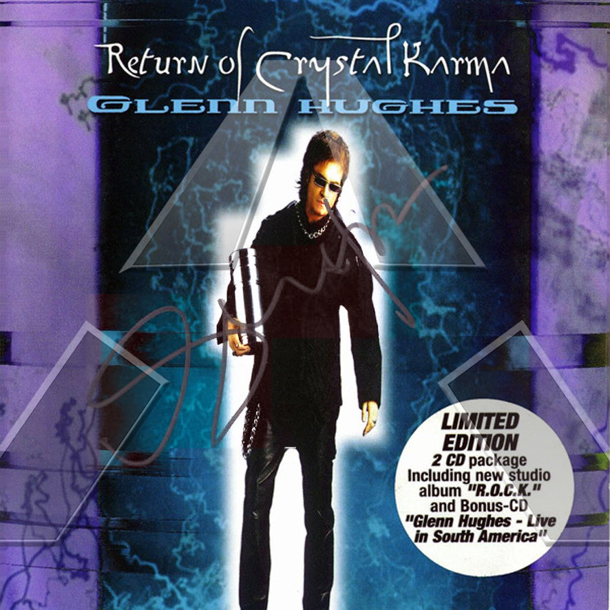 Glenn Hughes ★ Return Of Crystal Karma (cd album - 2 variations)
