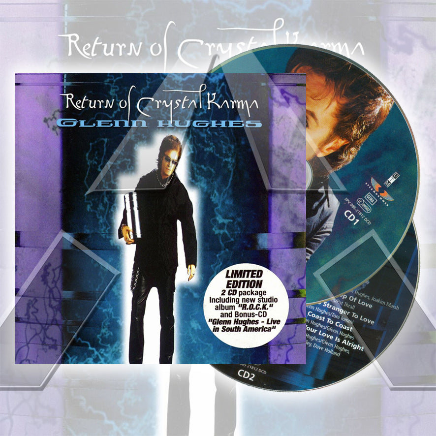 Glenn Hughes ★ Return Of Crystal Karma (cd album - 2 variations)