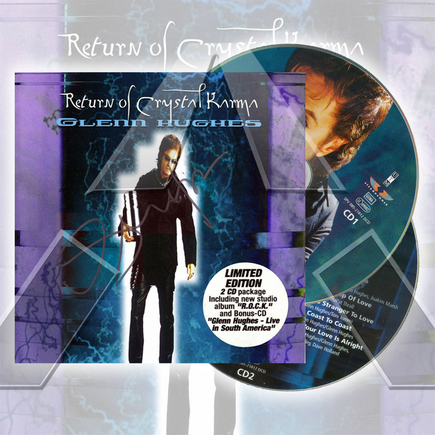 Glenn Hughes ★ Return Of Crystal Karma (cd album - 2 variations)