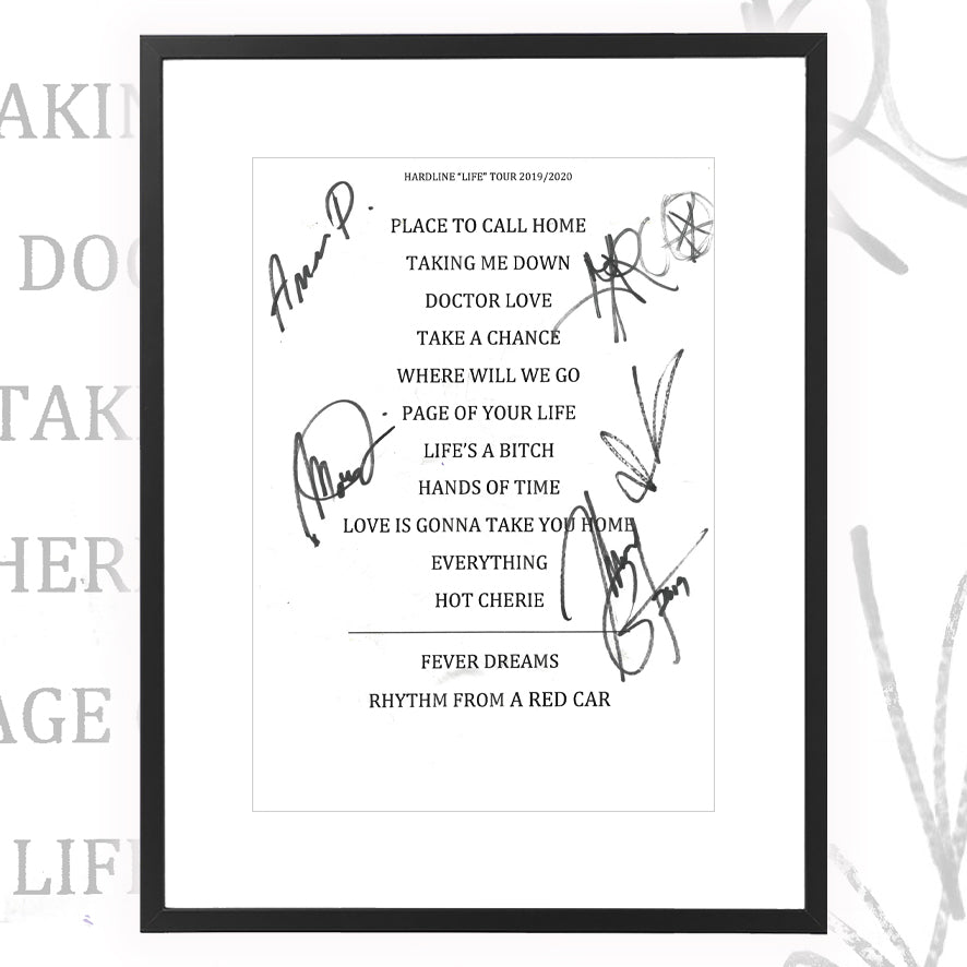 Hardline ★ Oslo Norway 2019 (setlist - 2 variations)