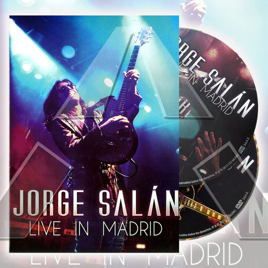 Jorge Salàn ★ Live in Madrid (cd album & dvd EU CDM028)
