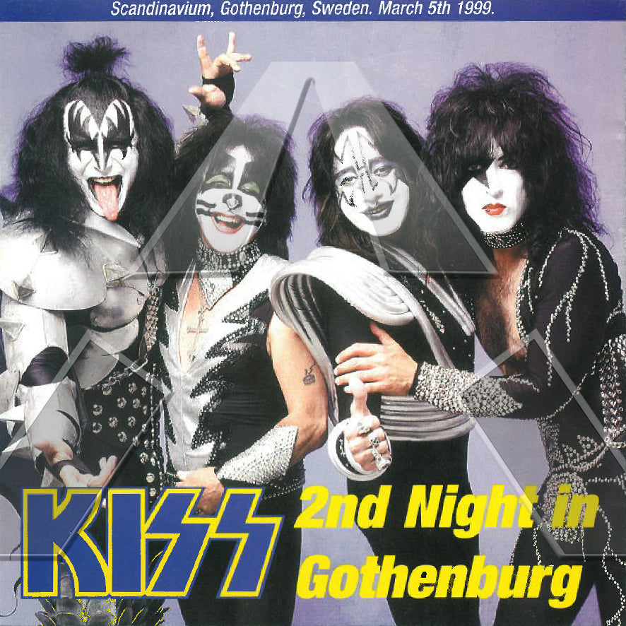 Kiss ★ 2nd Night in Scandinavium (cd bootleg double album)