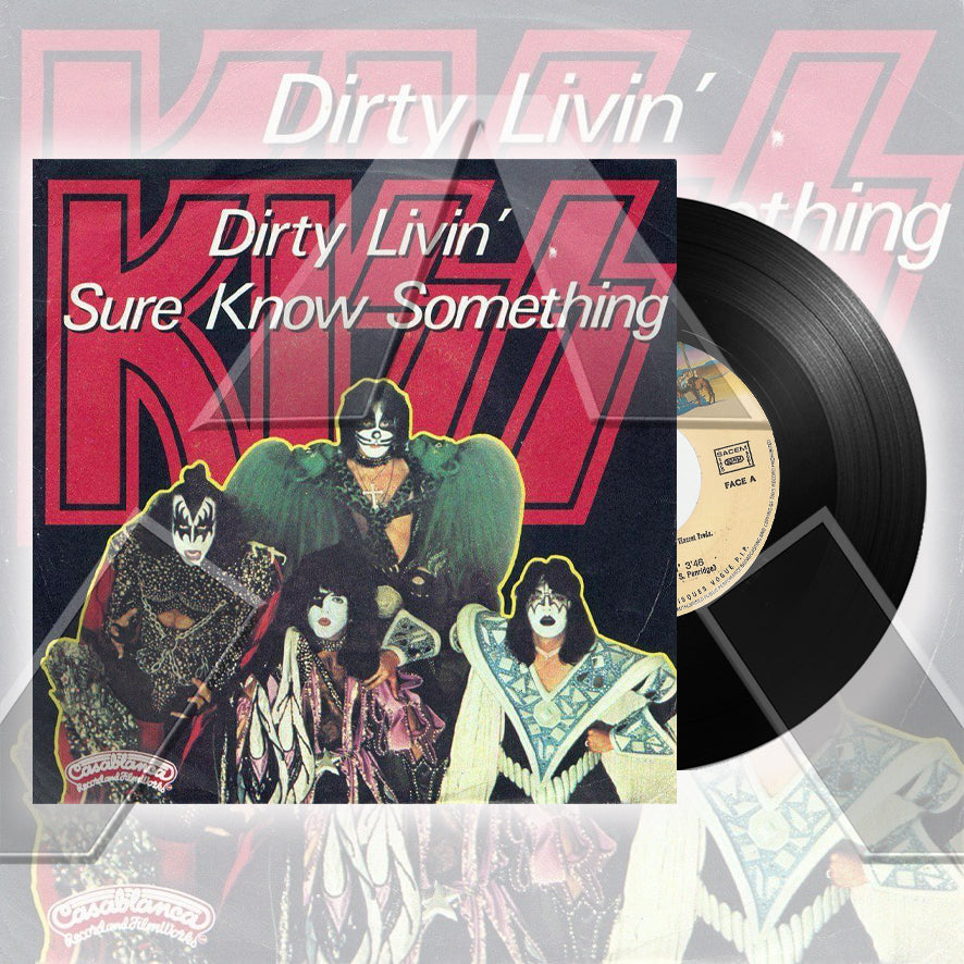 Kiss ★ Dirty Libin´ (vinyl single - 2 variations)