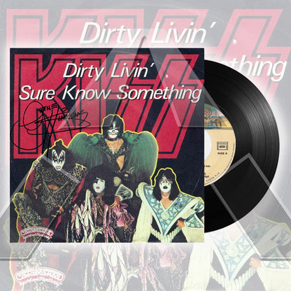 Kiss ★ Dirty Libin´ (vinyl single - 2 variations)