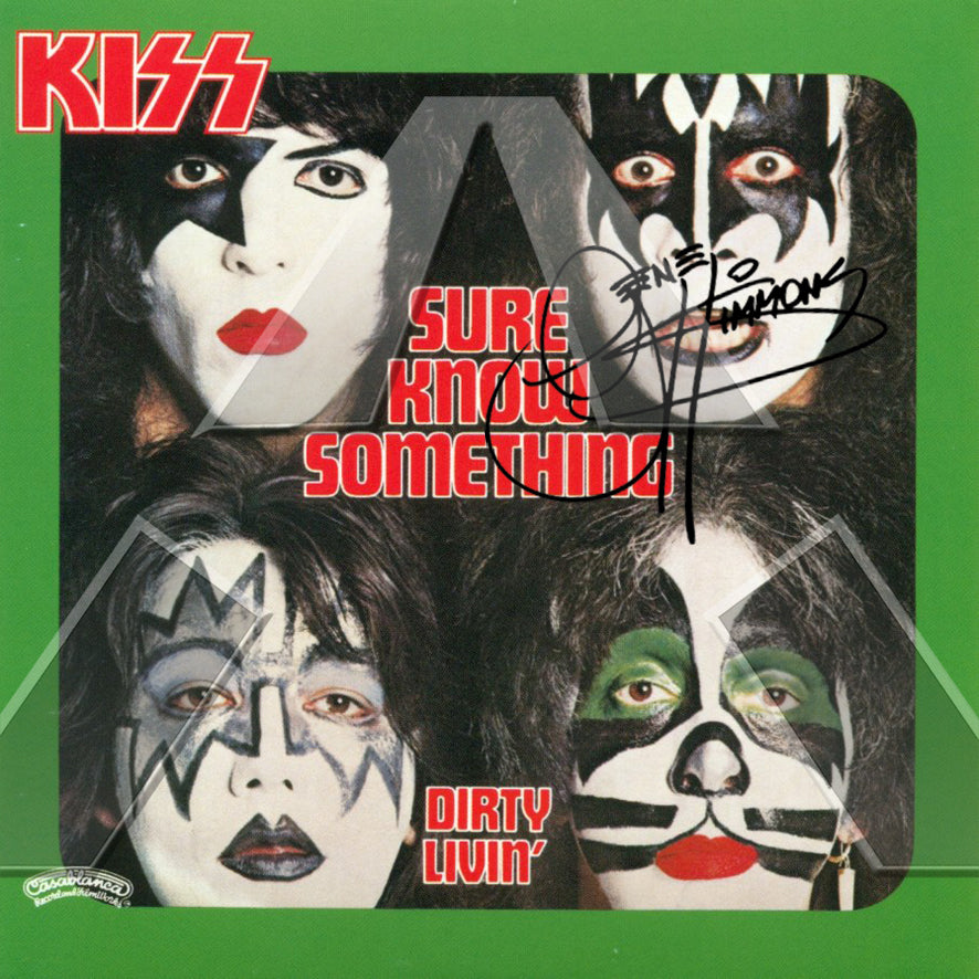 Kiss ★ Sure Know Something (vinyl single - 2 variations)