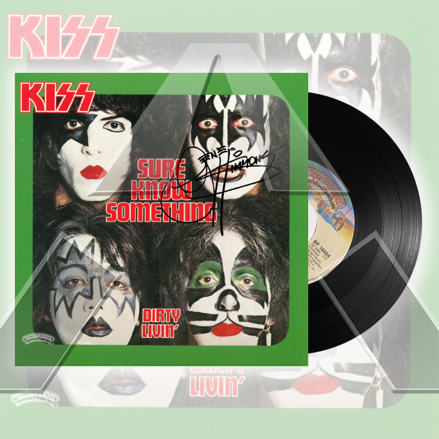 Kiss ★ Sure Know Something (vinyl single - 2 variations)