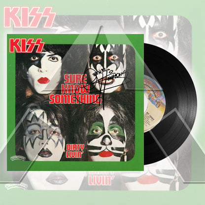 Kiss ★ Sure Know Something (vinyl single - 2 variations)