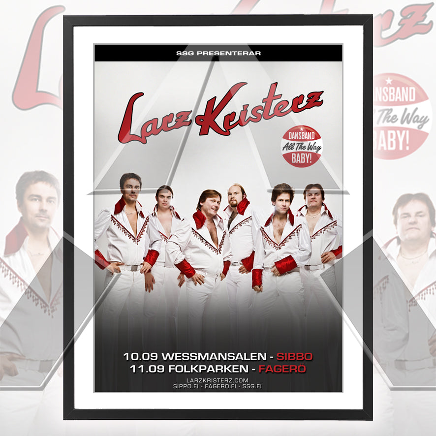 Larz Kristerz ★ FInland 2016 (tour poster)