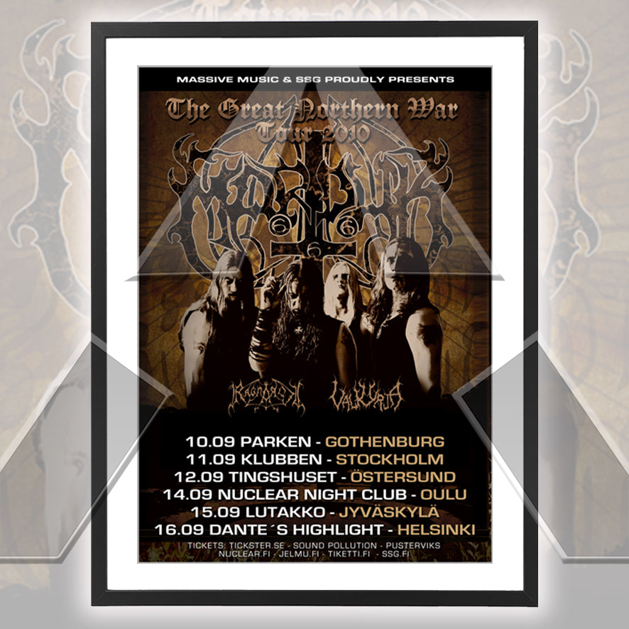 Marduk ★ Sweden 2010 (tour poster)