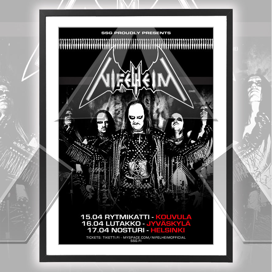 Nifelheim ★ Finland 2010 (tour poster)
