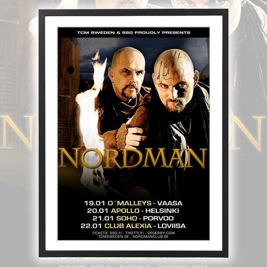 Nordman ★ Finland 2011 (tour poster - 3 variations)