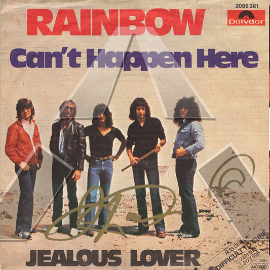 Rainbow ★ Can't Happen Here (vinyl single - 2 variations)