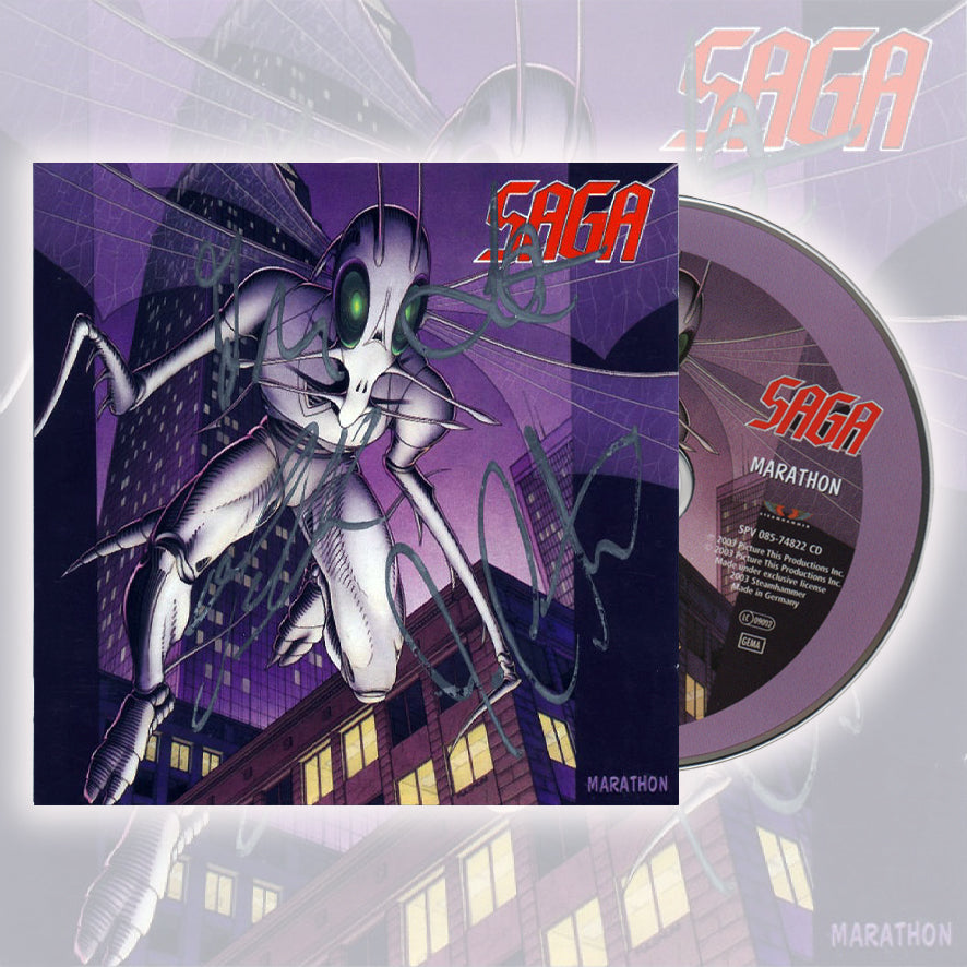 Saga ★ Marathon (cd album  - 2 variations)