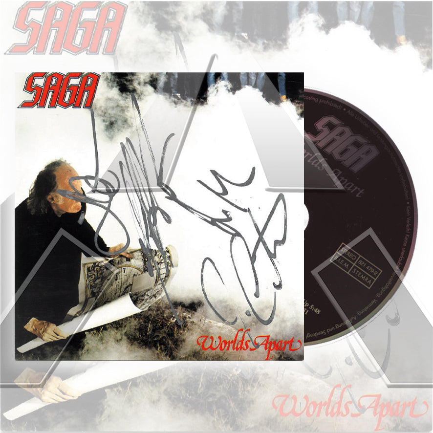 Saga ★ Worlds apart (cd album - 2 variations)