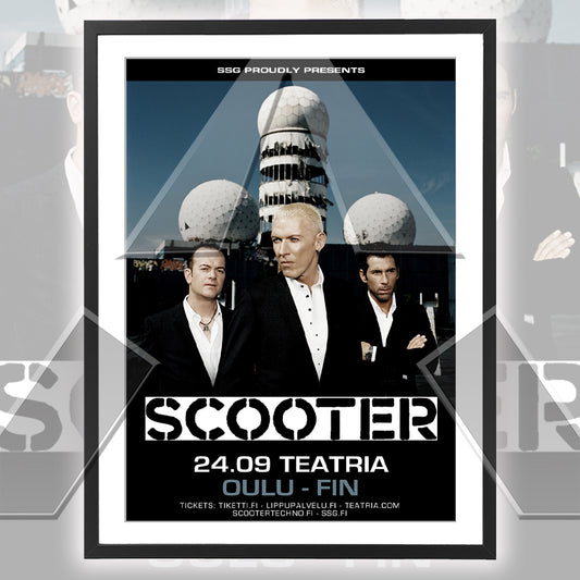 Scooter ★ Oulu Finland 2010 (tour poster)