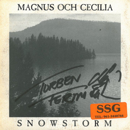 Snowstorm ★ Magnus och Cecilia (cd single - 2 variations)