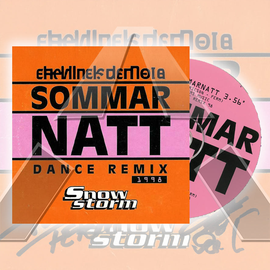 Snowstorm ★ Sommarnatt - Dance - Remix 1998 (vinyl single - 2 variations)