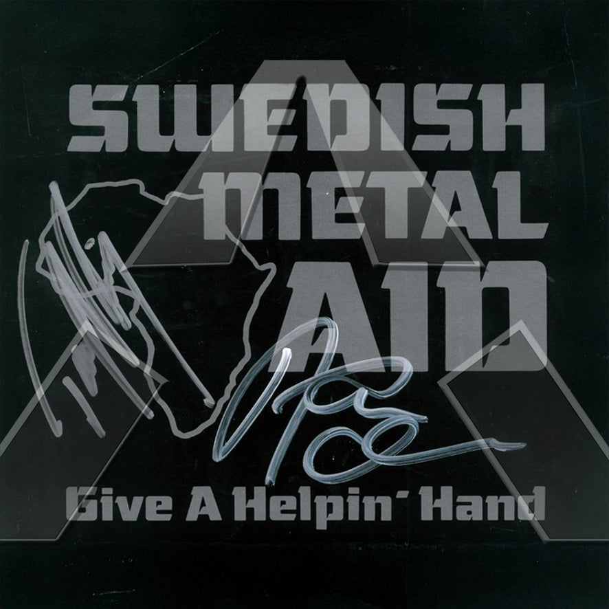 Swedish Metal Aid ★ Give a Helpin Hand (vinyl single - 2 variations)