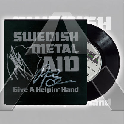 Swedish Metal Aid ★ Give a Helpin Hand (vinyl single - 2 variations)