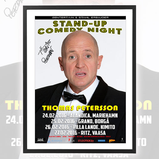 Thomas Petersson ★ Finland 2016 (tour poster - 3 variations)