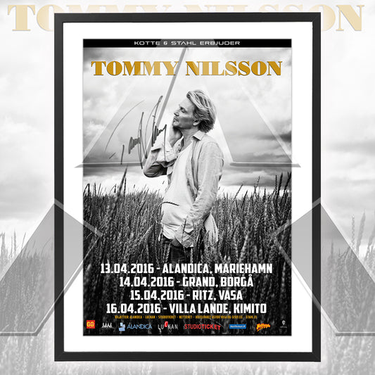 Tommy Nilsson ★ Finland 2016 (tour poster - 3 variations)