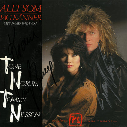 Tone Norum & Tommy Nilsson ★ Allt Som Jag Känner (vinyl single - 2 variations)