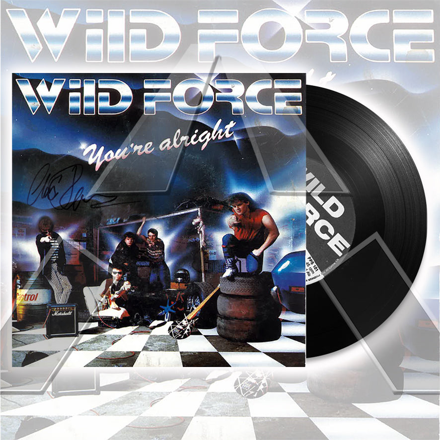 Wild Force ★ You're alright (vinyl single - FIN PPS 101)