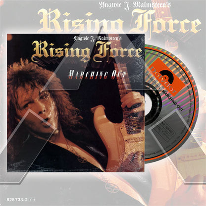 Yngwie J. Malmsteen's Rising Force ★ Marching Out (cd album - 2 variations)