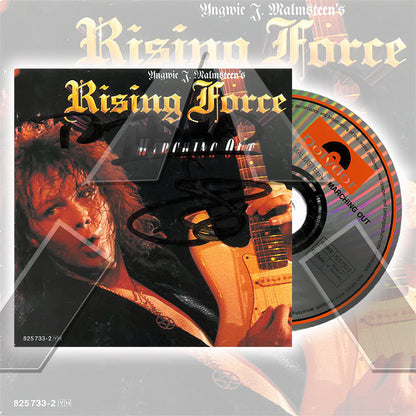 Yngwie J. Malmsteen's Rising Force ★ Marching Out (cd album - 2 variations)