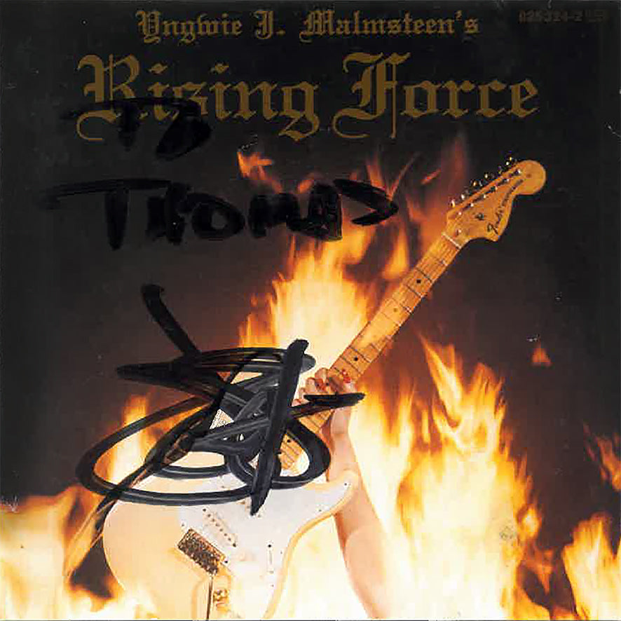 Yngwie J. Malmsteen's Rising Force ★ Yngwie J. Malmsteen's Rising Force (cd album - 2 variations)