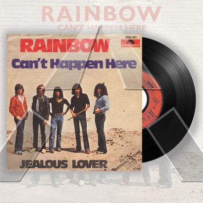 Rainbow ★ Can't Happen Here (vinyl single - 2 versions)