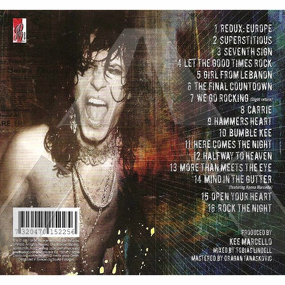 Kee Marcello ★ Redux: Europe (cd album - 2 versions)
