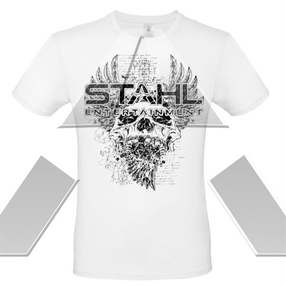 STAHL ★ Rock ´n´ Roll Skull (t-shirt - 12 versions)